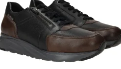 Heren Mephisto Mobils Isaac Sneakers Zwart Heren