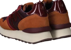 DAMES Mexx Juju Humper Sneakers Paars Dames