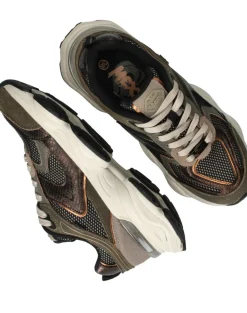 DAMES Mexx Norah Komo Sneakers Groen Dames