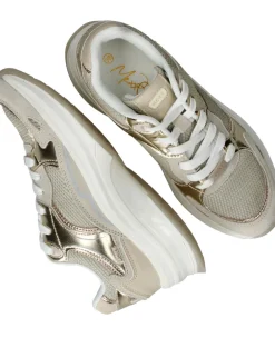 DAMES Mexx Racoon Sneakers Beige Dames