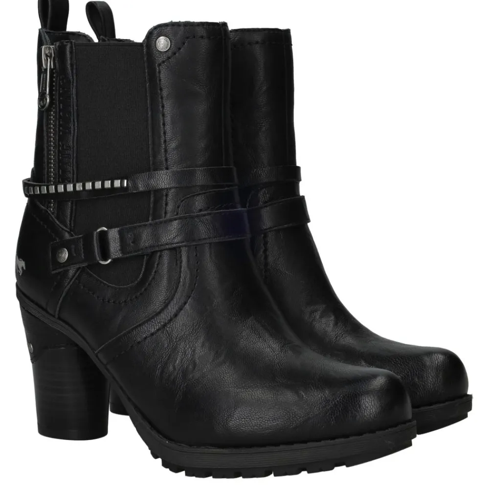 DAMES Mustang Enkellaarsjes Dames
