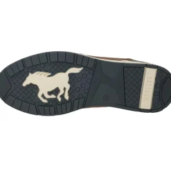 Heren Mustang Sneakers Bruin Heren