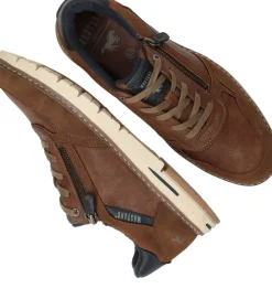 Heren Mustang Sneakers Cognac Heren
