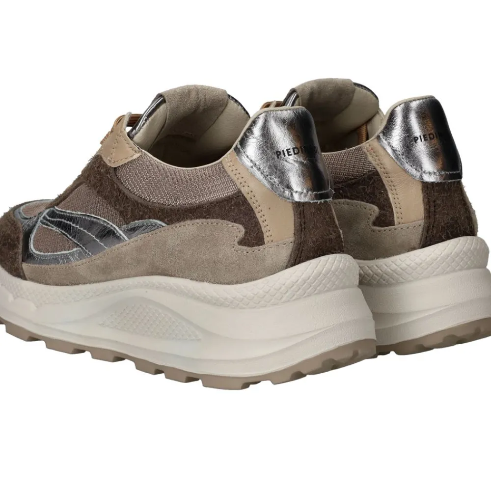DAMES Piedi Nudi Sneakers Beige Dames