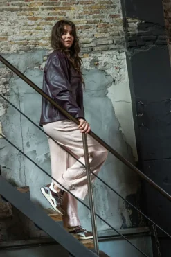 DAMES Piedi Nudi Sneakers Bruin Dames