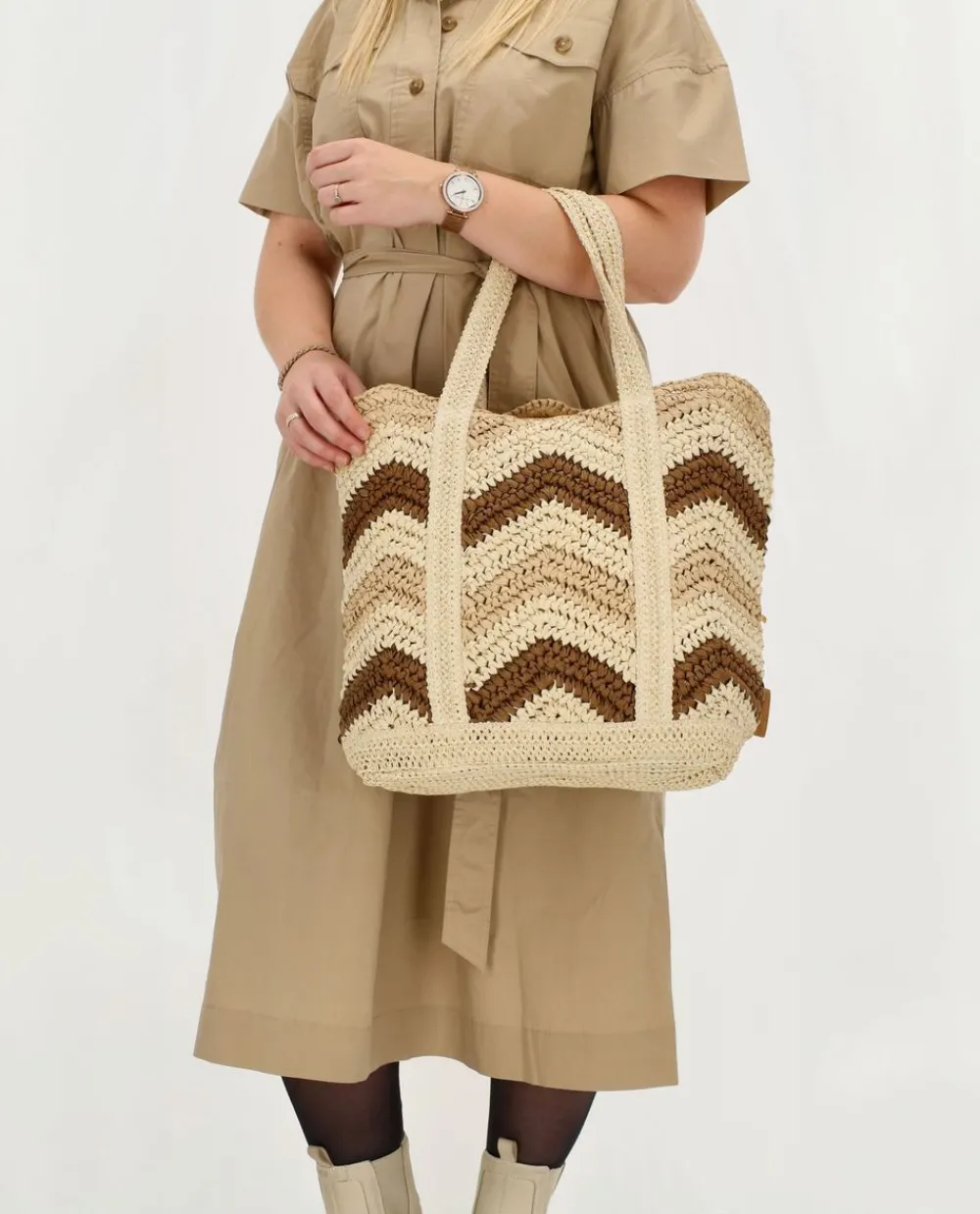 DAMES Piero Erbacci Tas Beige Dames