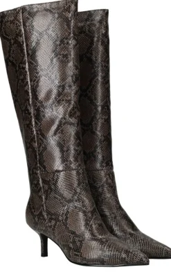 DAMES POSH by Poelman Lange laarzen Bruin Dames