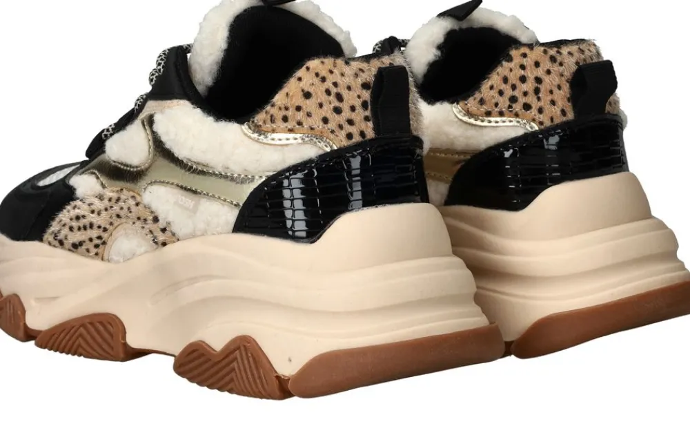 DAMES POSH by Poelman Sneakers Zwart Dames