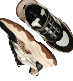 DAMES POSH by Poelman Sneakers Zwart Dames