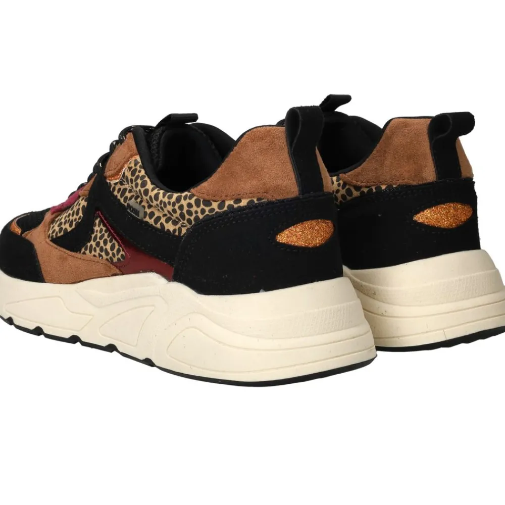 DAMES POSH by Poelman Sneakers Bruin Dames