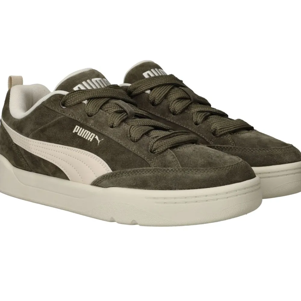 Heren Puma Park Lifestyle Raw Sneakers Groen Heren