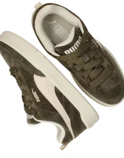 Heren Puma Park Lifestyle Raw Sneakers Groen Heren