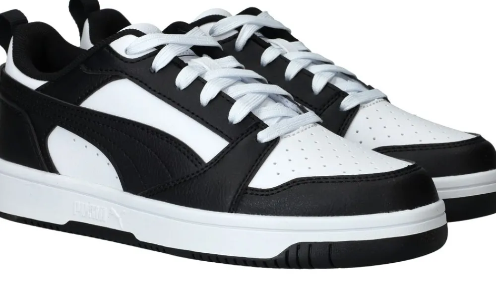 Puma Rebound V6 Low JR Sneakers Jongens