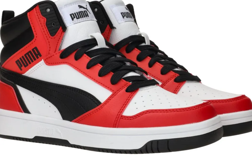 Puma Rebound V6 Mid Sneakers Jongens