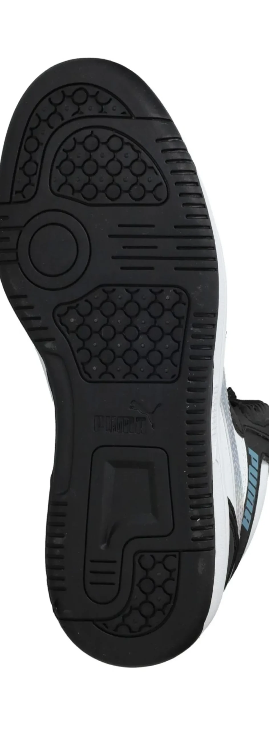 Puma Rebound V6 Mid Space Belle Sneakers Zwart Meisjes