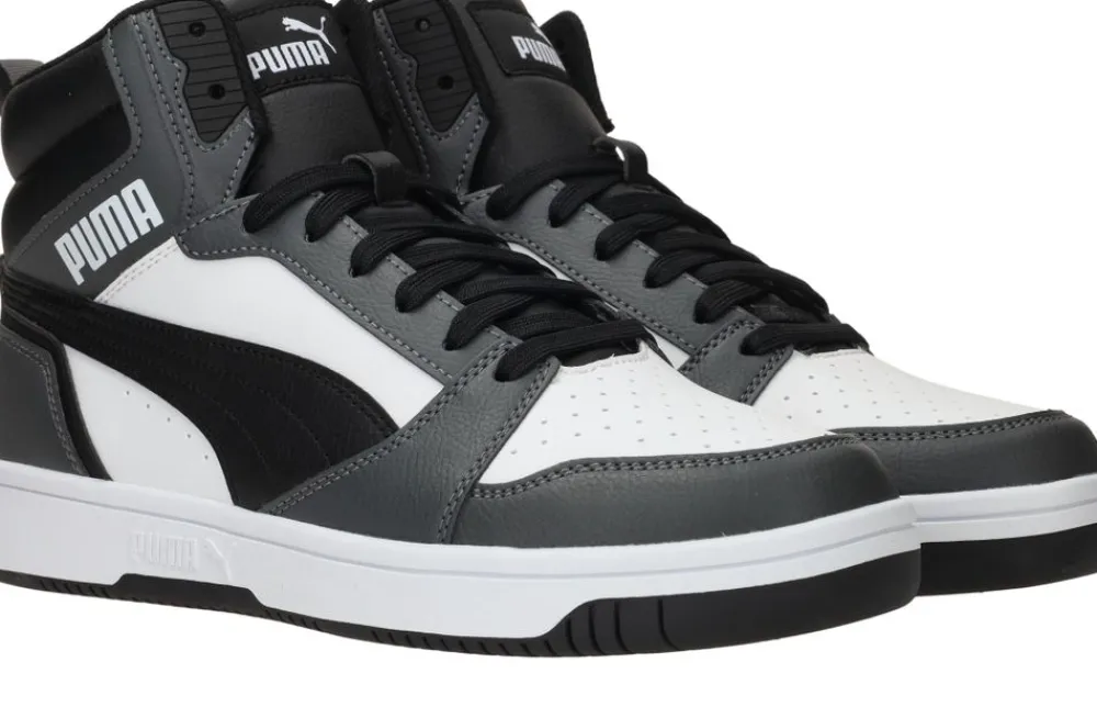 Heren Puma Rebound V6 Sneakers Grijs Heren