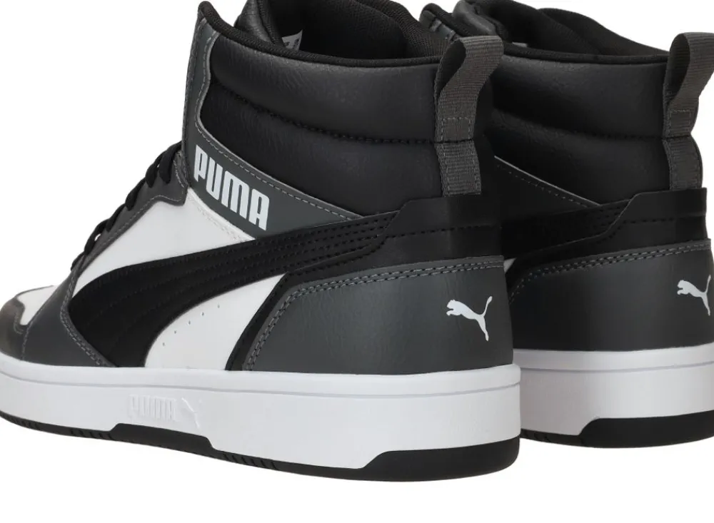 Heren Puma Rebound V6 Sneakers Grijs Heren