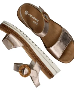 DAMES Remonte Sandalen Goud Dames