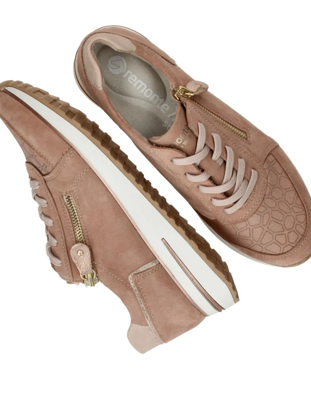 DAMES Remonte Sneakers Rood Dames