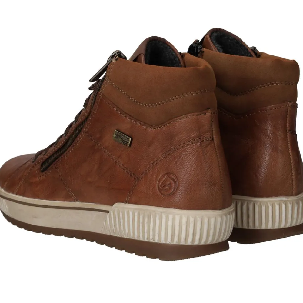 DAMES Remonte Veterboots Bruin Dames
