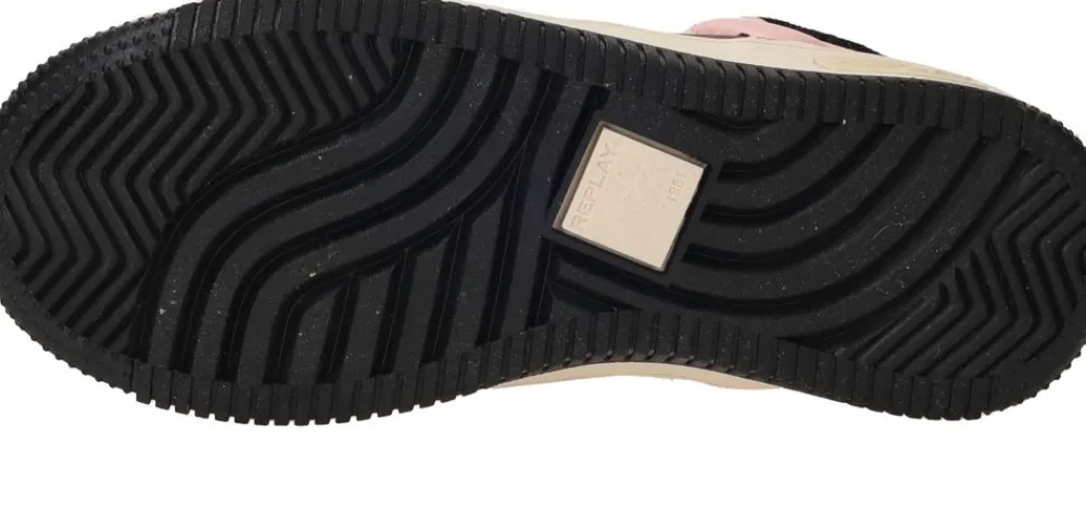 Replay Epic Jr MID 7 Sneakers Zwart Meisjes