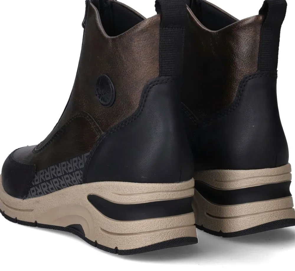 DAMES Rieker Boots Bruin Dames