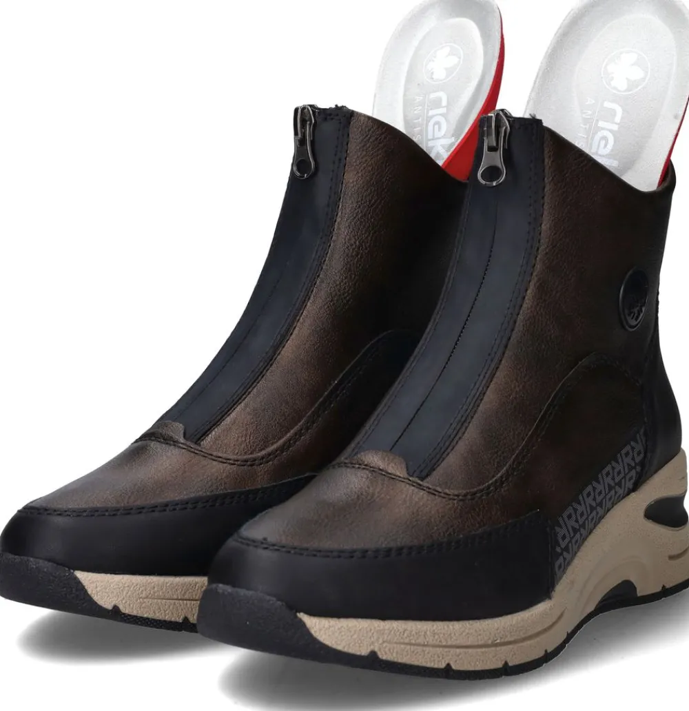 DAMES Rieker Boots Bruin Dames
