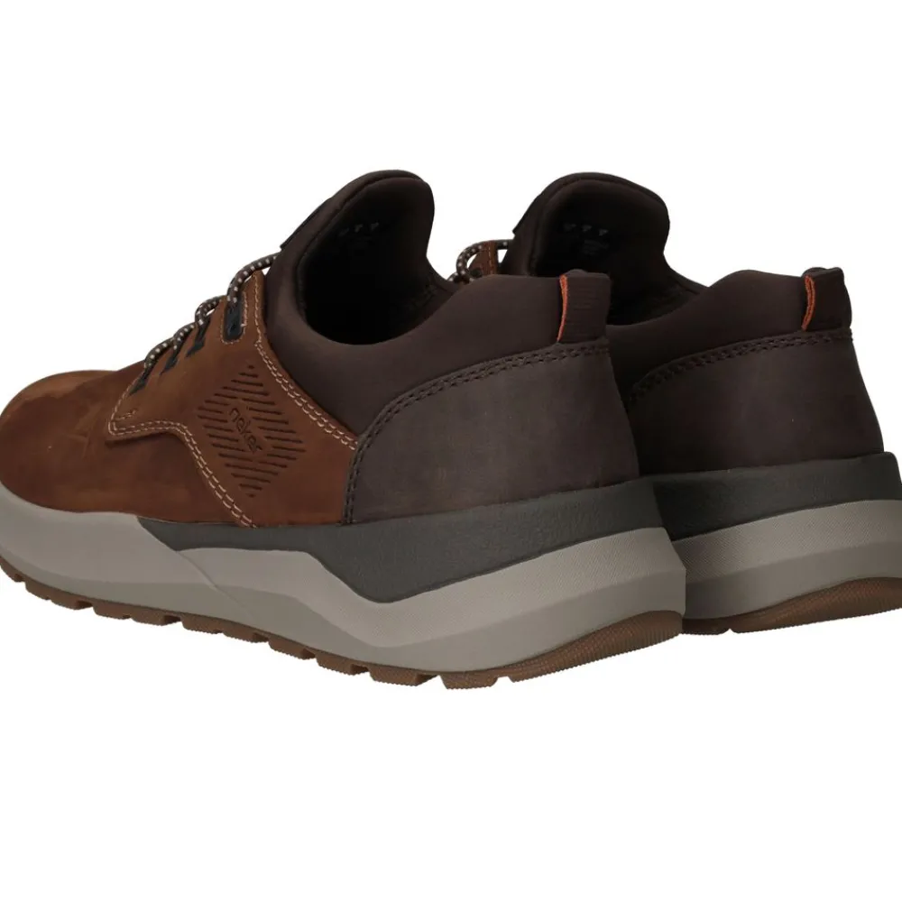 Heren Rieker Instappers Cognac Heren