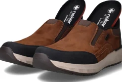 Heren Rieker R-TEX Instappers Cognac Heren