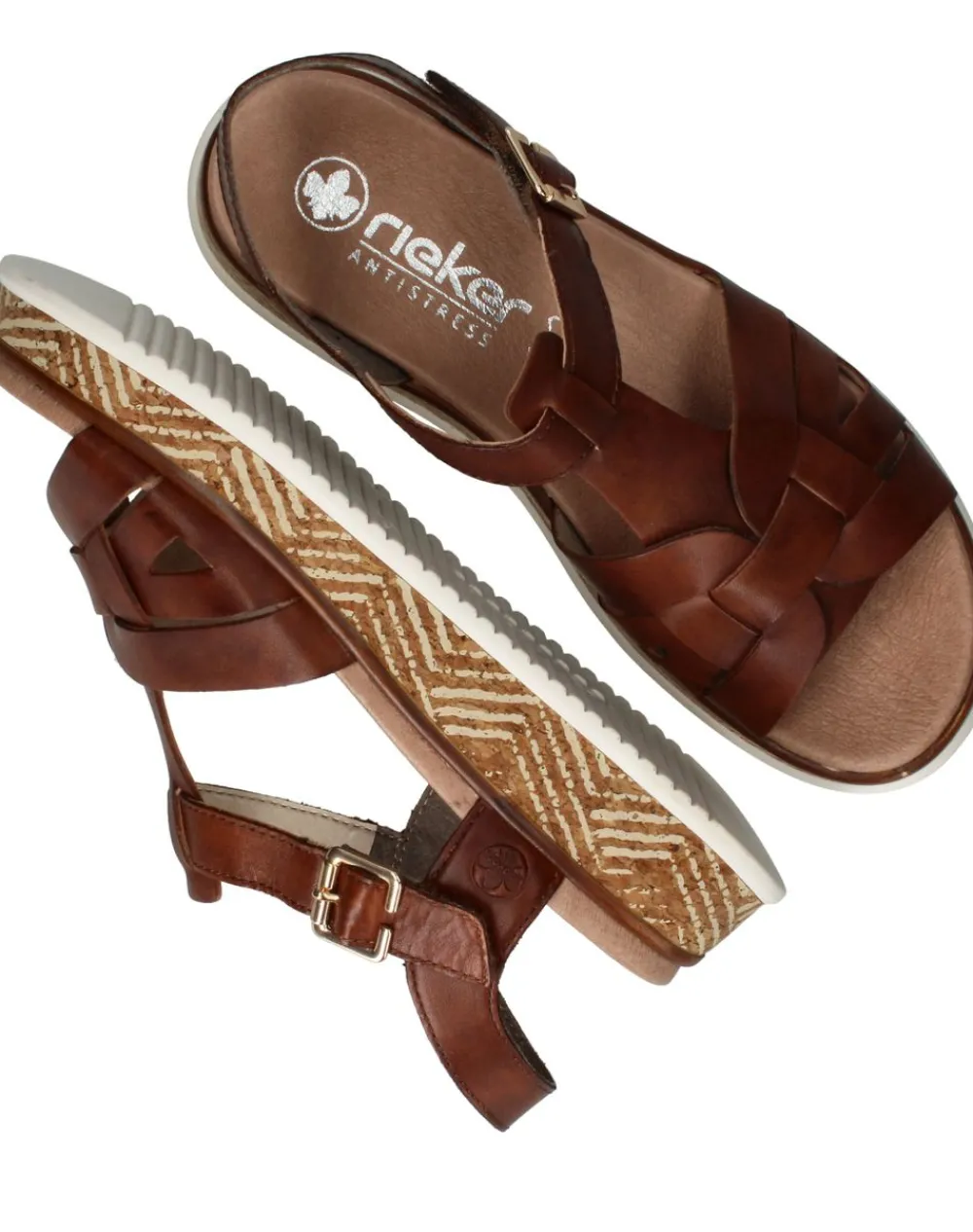 DAMES Rieker Sandalen Dames