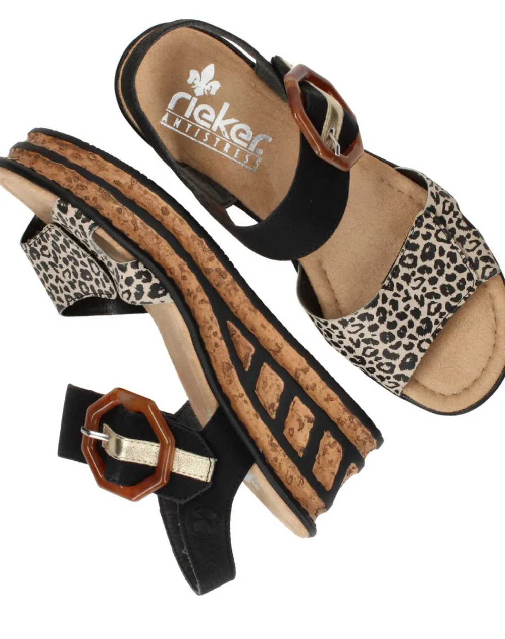 DAMES Rieker Sandalen Dames
