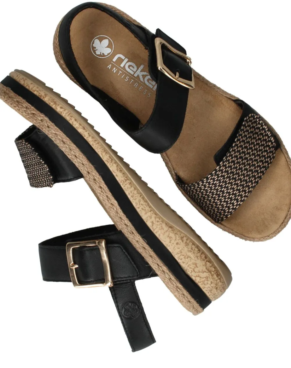 DAMES Rieker Sandalen Dames