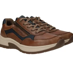 Heren Rieker Sneakers Bruin Heren