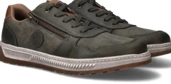 Heren Rieker Sneakers Groen Heren