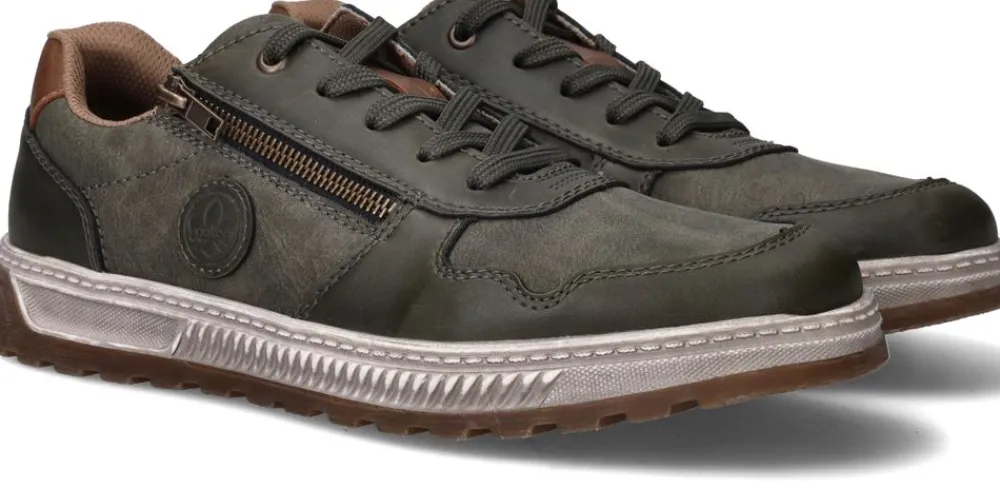 Heren Rieker Sneakers Groen Heren