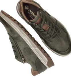 Heren Rieker Sneakers Groen Heren