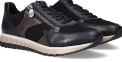 DAMES Rieker Sneakers Zwart Dames