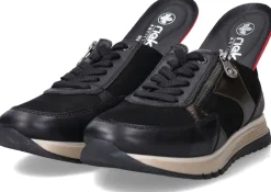 DAMES Rieker Sneakers Zwart Dames
