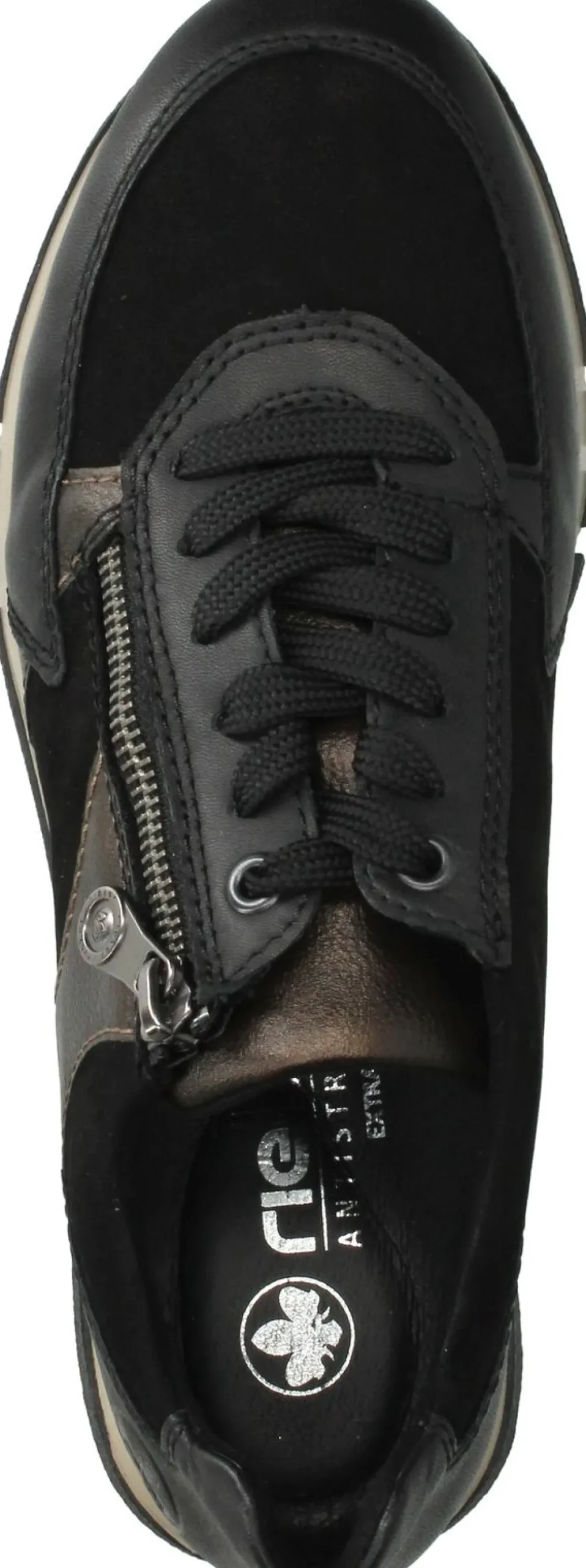 DAMES Rieker Sneakers Zwart Dames