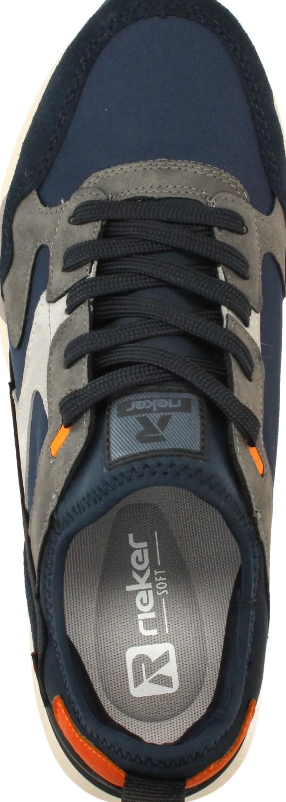 Heren Rieker Sport Sneakers Blauw Heren