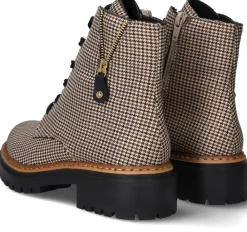 DAMES Rieker Veterboots Beige Dames