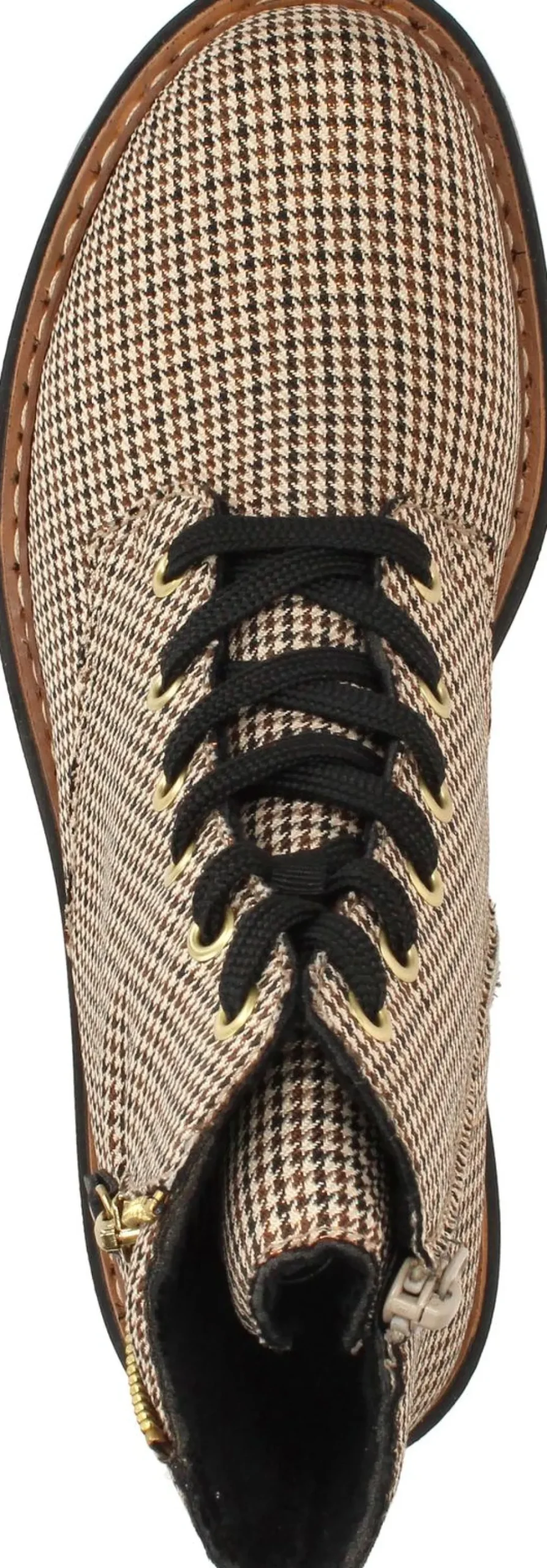 DAMES Rieker Veterboots Beige Dames