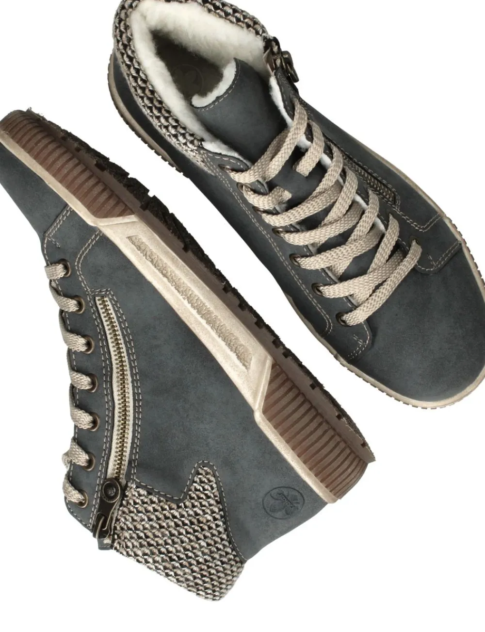 DAMES Rieker Veterboots Dames