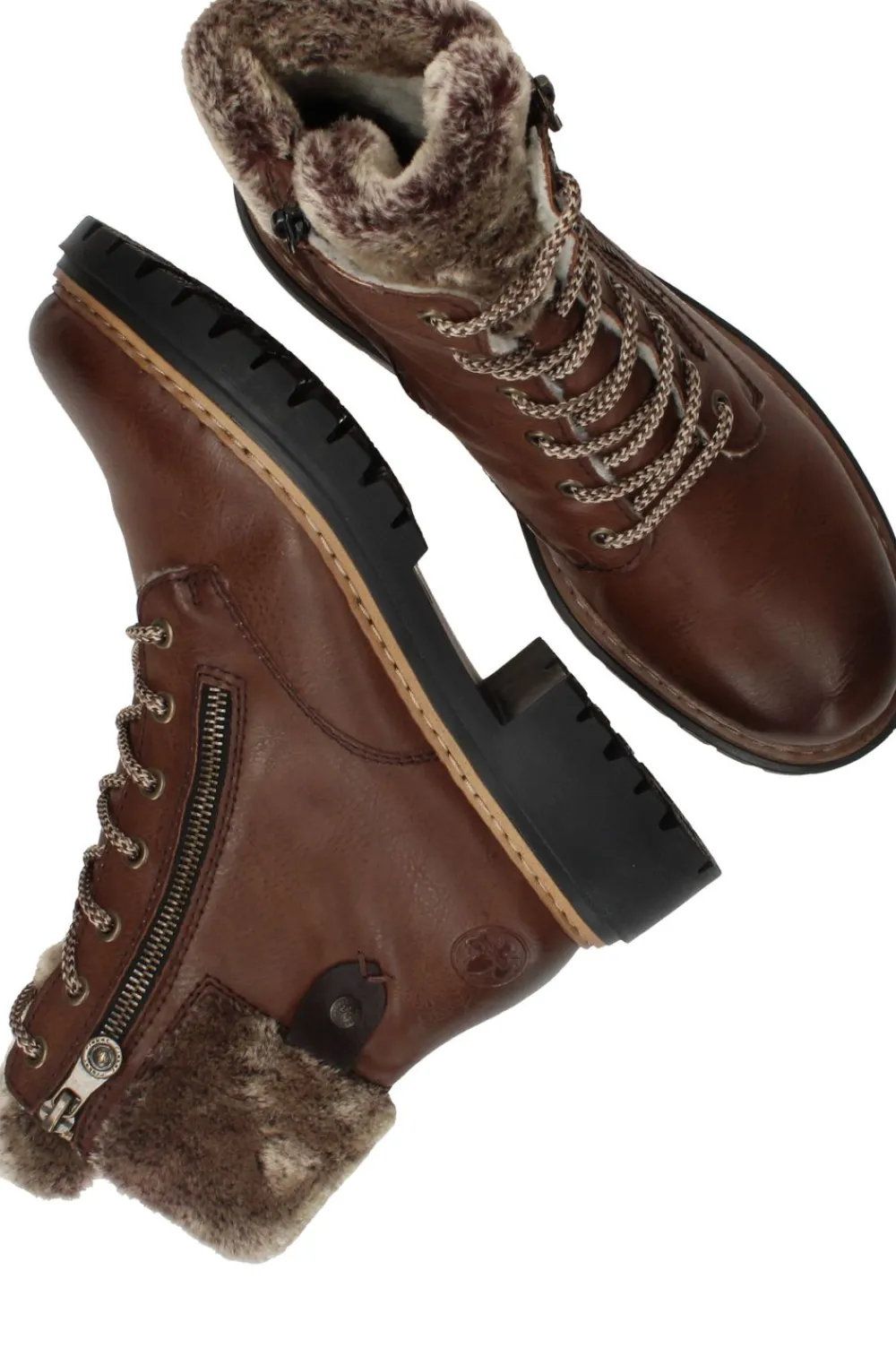 DAMES Rieker Veterboots Dames