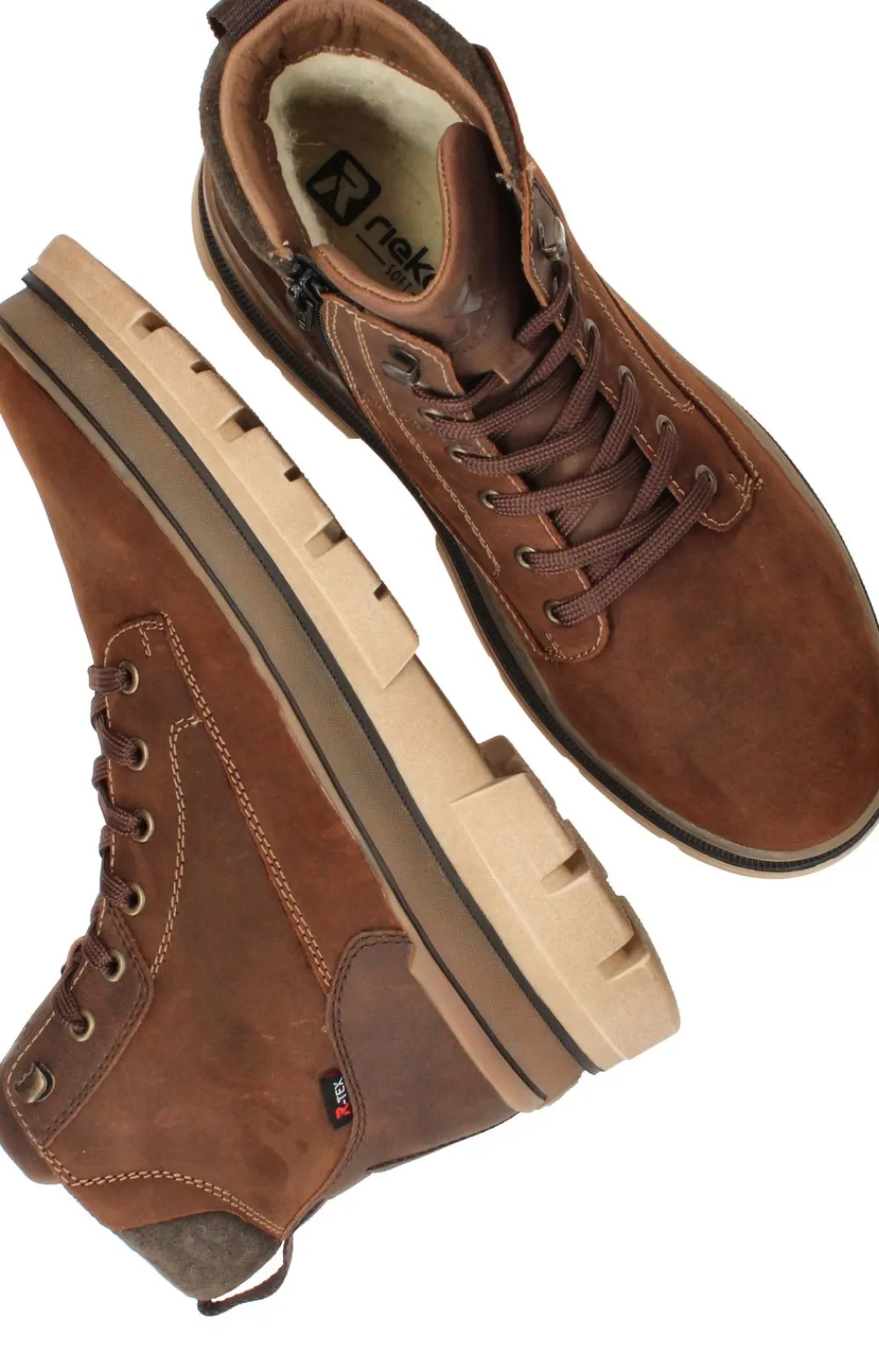 Heren Rieker Veterboots Heren
