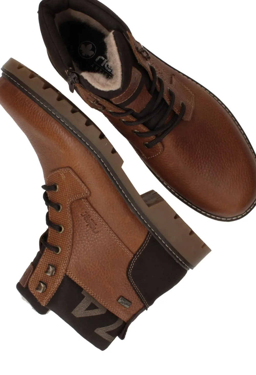 Heren Rieker Veterboots Heren