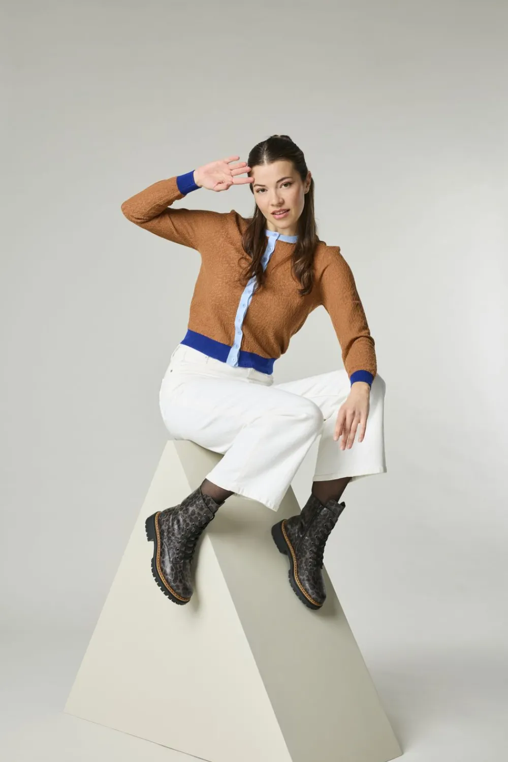 DAMES Rieker Veterboots Dames