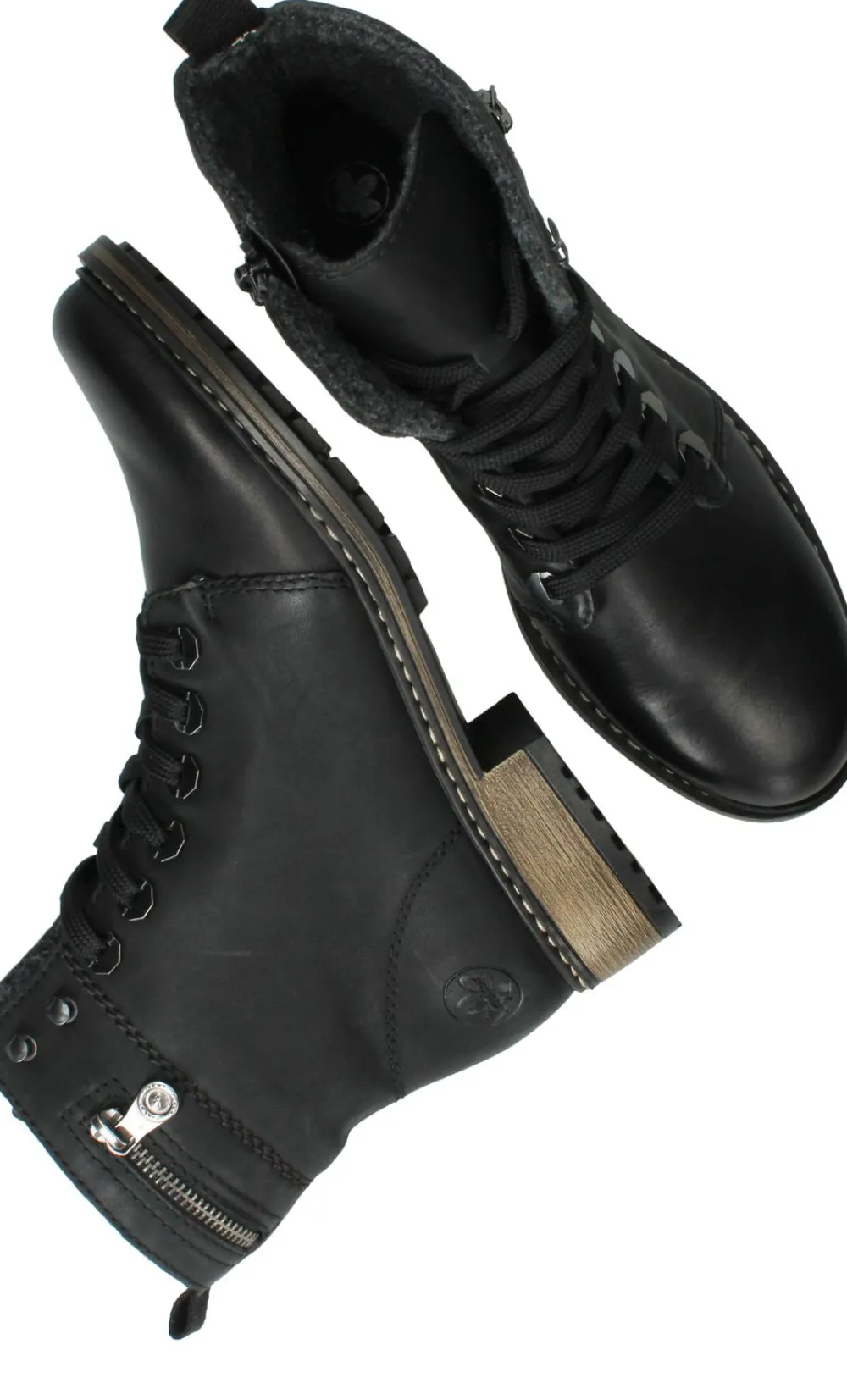 DAMES Rieker Veterboots Dames