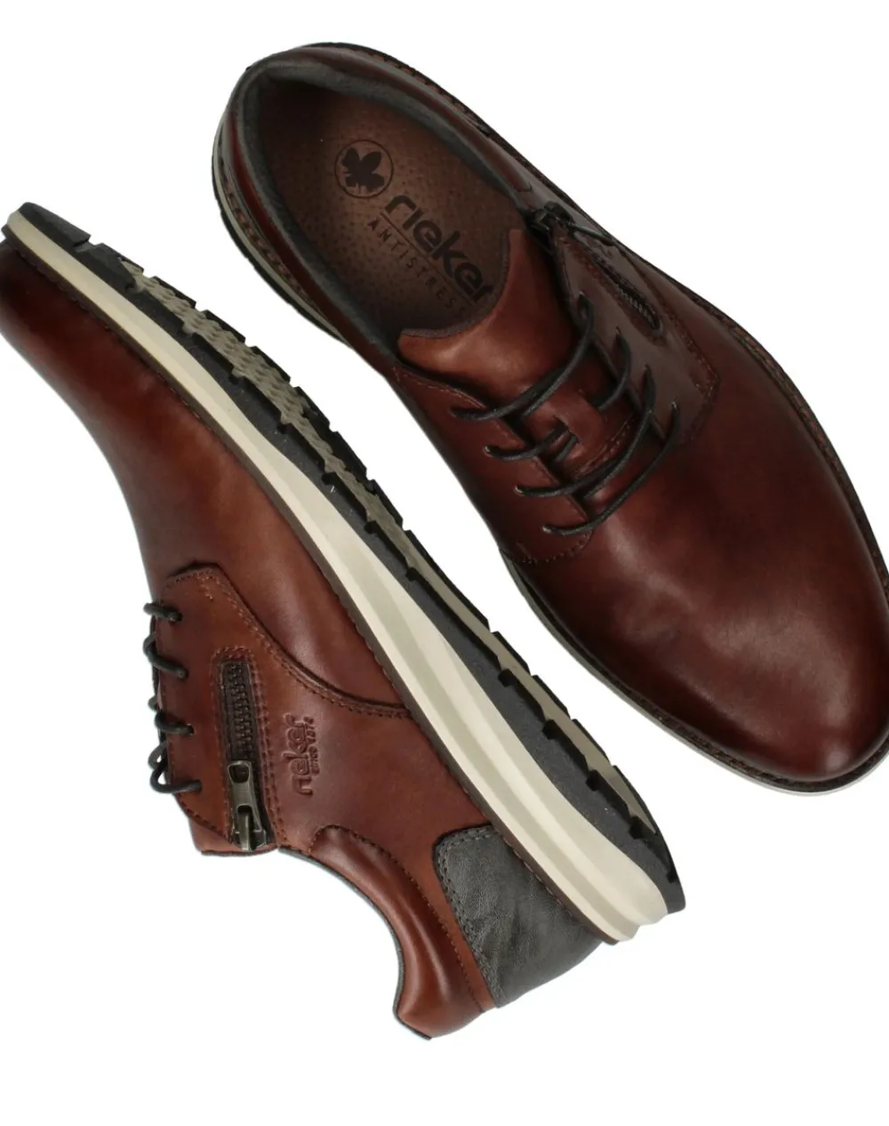 Heren Rieker Veterschoenen Heren