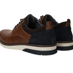 Heren Rieker Veterschoenen Bruin Heren